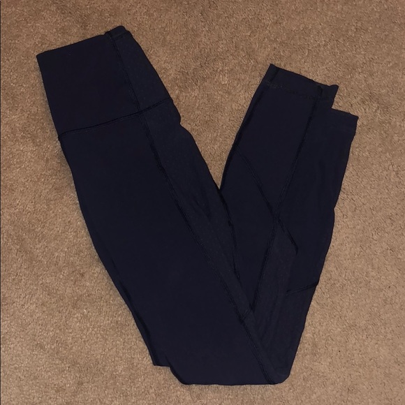 lululemon athletica Pants - Navy Blue Lululemon Leggings